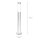Wegeleuchte Edelstahl IP44 H:80cm Ø6cm Gartenlampe