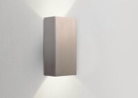 Wandleuchte METALLICO in Nickel matt 2-flmg