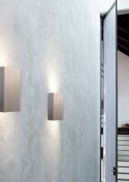 Wandleuchte METALLICO in Nickel matt 2-flmg