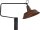 Industrie Wandleuchte Braun Antik &Oslash;35cm PRATO
