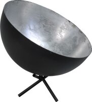 Schreibtischlampe Grau Metall Silber &Oslash;30cm LARINO
