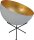 Stehlampe Wei&szlig; Gold &Oslash;60cm H:70cm Dreibein LARINO
