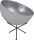 Stehlampe Wei&szlig; Silber &Oslash;60cm H:70cm Dreibein LARINO