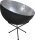 Stehleuchte LARINO Grau Metall Silber &Oslash;60cm H:70cm