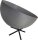 Moderne Tischlampe XXL &Oslash;35cm Grau Handarbeit CASCO