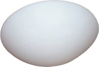 LED Sparlampe mit Glasschirm Mattwei&szlig;