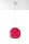 Zeitlose runde Pendelleuchte mit Glasschirm in Rot