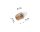 Wohnliche Wandlampe JAZLEAN Holz Ø10cm rund für E27