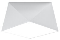 Deckenleuchte Wei&szlig; geometrisch Modern wohnlich LYNNDIE