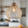 Pendelleuchte Holz rund Ø43cm Modern wohnlich NIGILIA