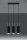Moderne Pendelleuchte Metall Beton 3-flammig GU10