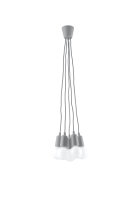 Retro H&auml;ngelampe Gr&uuml;n verstellbar bis 90cm f&uuml;r E27
