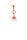 Knallige Pendelleuchte Orange 5-flammig Retro NESSA