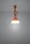 Knallige Pendelleuchte Orange 5-flammig Retro NESSA