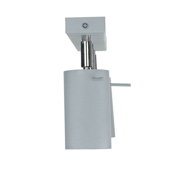 Grauer Deckenstrahler Metall L:45cm 3x GU10 vielseitig