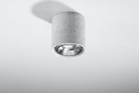 Beton Deckenlampe ADRIANA Ø14cm GU10 kompakt klein