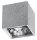Eckiger Deckenspot Beton GU10 klein Wohnzimmer Flur