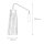 Wandlampe Holz Weiß Dover