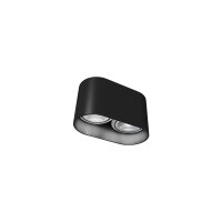 Strahler Schwarz Oval 2-flmg