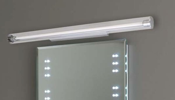 LED Badleuchte Spiegel Modern Chrom 4000K