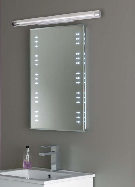 LED Badleuchte Spiegel Modern Chrom 4000K