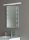 LED Badleuchte Spiegel Modern Chrom 4000K