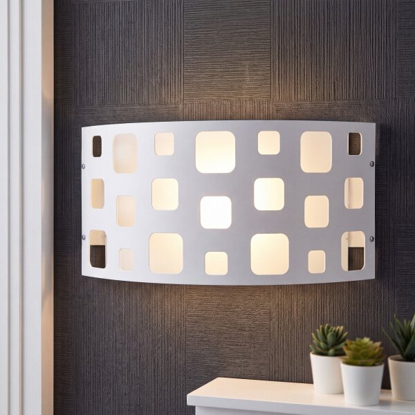 Moderne Wandleuchte MALLOW Weiß