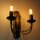 Wandlampe E14 Metall Rustikal 2-flammig ARES