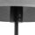 Stehleuchte mit Lesearm 168 cm E27 + G9 Stoff Metall