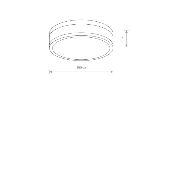 LED Deckenlampe Glas Malakka
