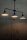Deckenleuchte Schwarz 3xE27 COLLIN Esstisch Lampe