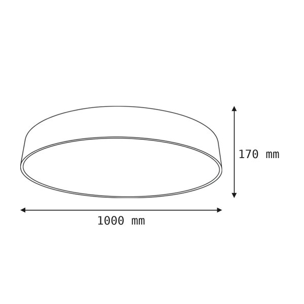 Deckenlampe Weiß 9-flmg Wohnzimmer Lampe LEONOR