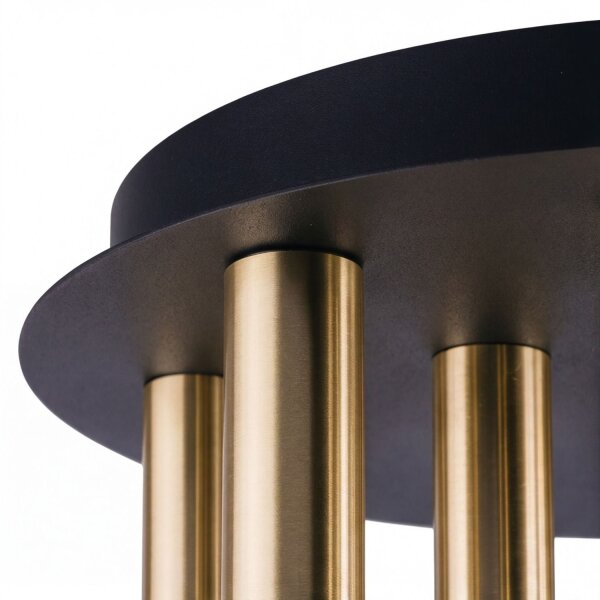 Elegante Deckenleuchte Messing 13-flmg BRASS Lampe