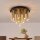 Elegante Deckenleuchte Messing 13-flmg BRASS Lampe