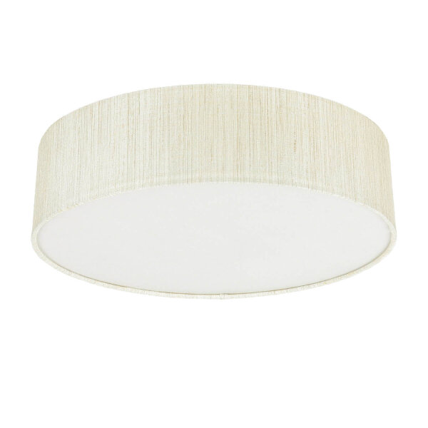 Weiße Deckenleuchte 3-flmg Wohnzimmer Lampe SELINA