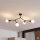 Deckenleuchte Schwarz 4xE27 Wohnzimmer Lampe AARON
