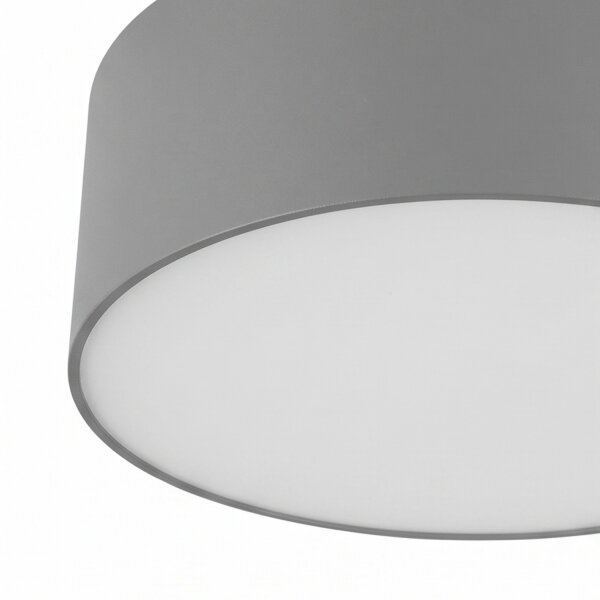 Deckenleuchte CAMERON in Grau Ø35cm 2-flmg