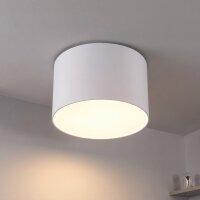 Wei&szlig;e Deckenleuchte rund &Oslash; 45 cm 3-flmg