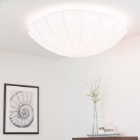 Falten Deckenleuchte FORM in Weiß Ø80cm 4-flmg