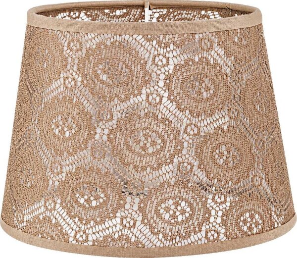 Lampenschirm für Tischlampe Häkel Spitze Ø 19,5 cm