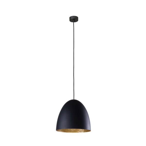 Hängelampe ORNELLA Schwarz Gold Wohnzimmer Leuchte