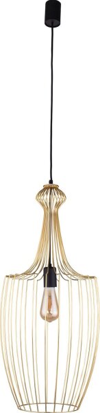 Pendelleuchte JULIUS Gold Messing Wohnzimmer Lampe