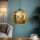 Hängeleuchte Gold Kugel Decke Esstisch Lampe JARA