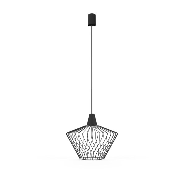 Hängelampe Schwarz TOMMY Wohnzimmer Esstisch Lampe