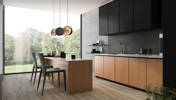 Pendelleuchte APDAILA Schwarz Ø25 Wohnzimmer Lampe