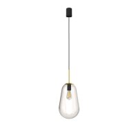 Moderne Hängelampe Metall Glas E27 elegant MORNA