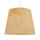Lampenschirm Gold Stoff Muster E27 Pendelleuchte