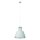 Industrie H&auml;ngelampe Wei&szlig; Glas Schirm &Oslash; 33 cm