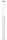 Moderne Pendelleuchte in wei&szlig; 61/105 cm