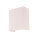 Wandleuchte Stoff Schirm Rosa eckig Modern Loft Design